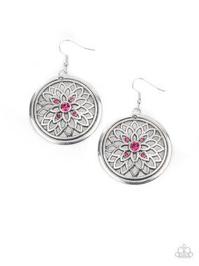 Paparazzi Silver Dangle Earrings (ED078)